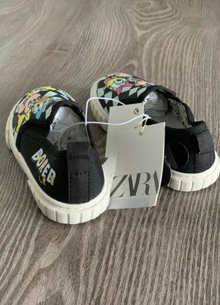 Дитячі кеди zara/mickey mouse/сліпони зара/детские кеды/кроссовки/кросівки