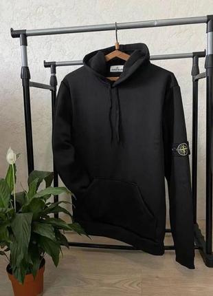 Худі stone island на флісі 3