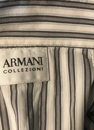 Сорочка armani в смужку м3 фото