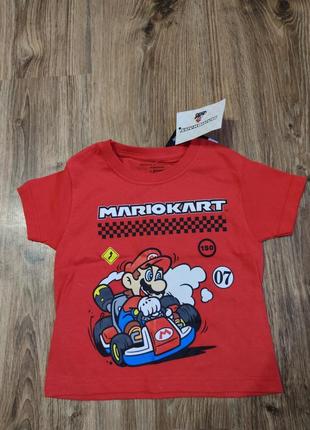 Футболка mario kart (1,5-2 роки)