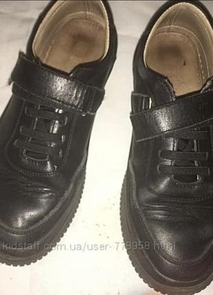 Туфли детские кожаные 3