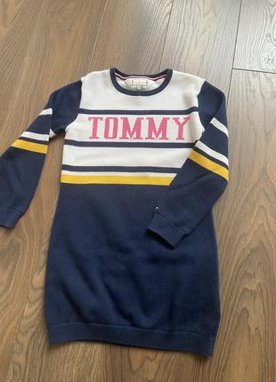 Платье, плата, платье, туника, туника tommy hilfiger 116 рост4 фото