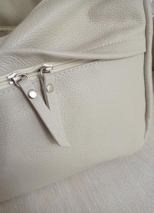 Классная кожаная сумочка кроссбоди итальялия8 фото
