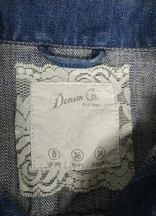 Жилет, безрукавка джинсова denim co5 фото