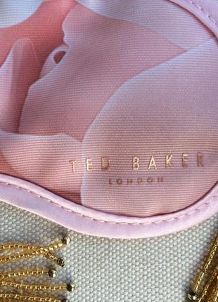 Ted baker оригінал нова маска окуляри для сну з квітковим принтом3 фото