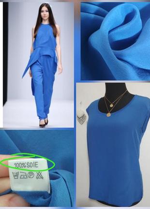 100% шёлк яркая натуральная шелковая блузка супер качество!!!