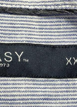 Рубашка easy, лен + хлопок, xxl-xxxl, как новая!5 фото