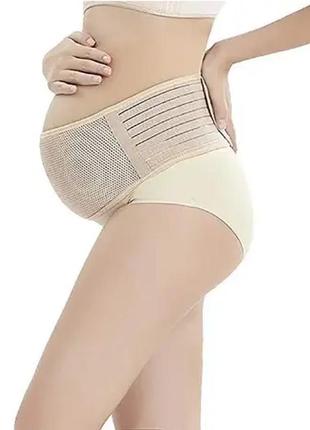 Бандаж для беременных  до и послеродовой поддерживающий утягивающий пояс support belt1 фото
