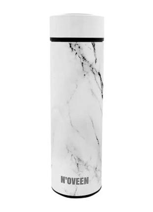 Термос noveen tb2319 450 мл led display marble (tb2319)