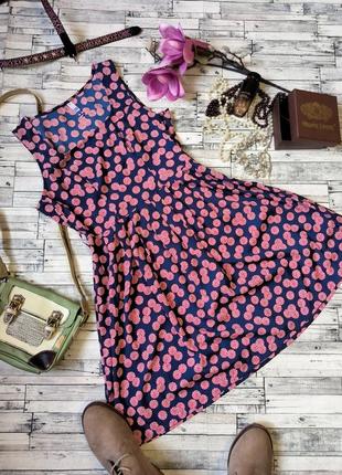 Сукня міді в стильний принт льодяники розмір s henry holland