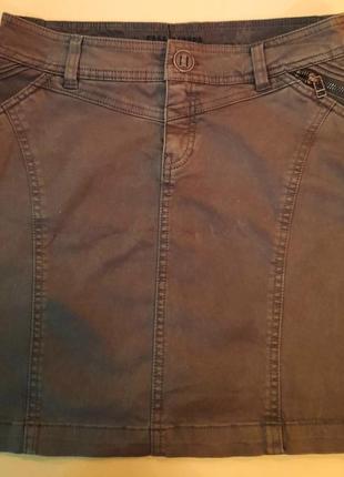 Юбка джинсовая коттоновая женская casablanca р. 36 европейская