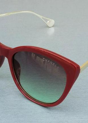 Chanel очки женские солнцезащитные красные2 фото