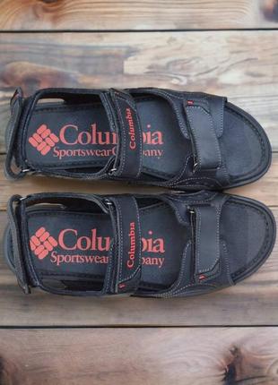 Стильные сандалии, босоножки коломбия columbia мужские кожаные/кожа черные мужские...