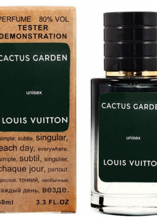 Парфуми, парфумована вода cactus garden tester lux, унисекс, 60 мл