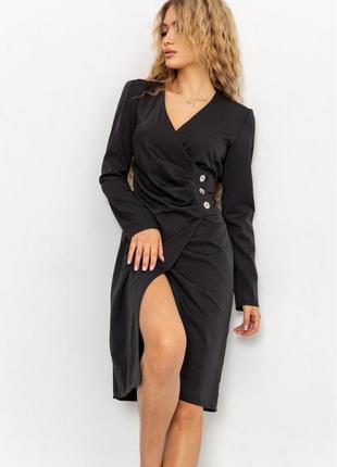 Платье цвет черный