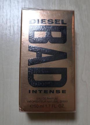 Парфумована вода diesel bad intense, оригінал,