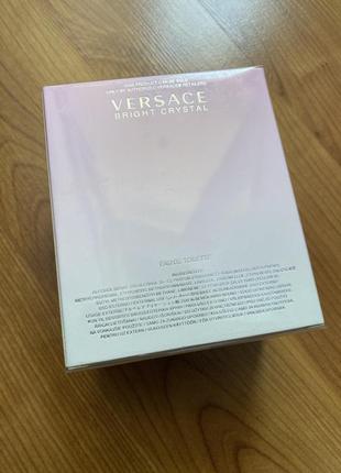 Versace bright crystal 90 ml.4 фото