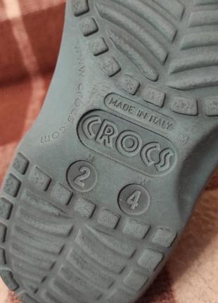 Оригінальні тапки шльопанці сандалі крокс crocs5 фото
