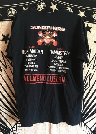 Футболка мерч sonisphere2 фото