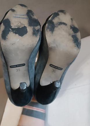 Туфли с открытым носком босоножки  eve италия7 фото