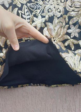 Праздничная юбка в пайетках george4 фото