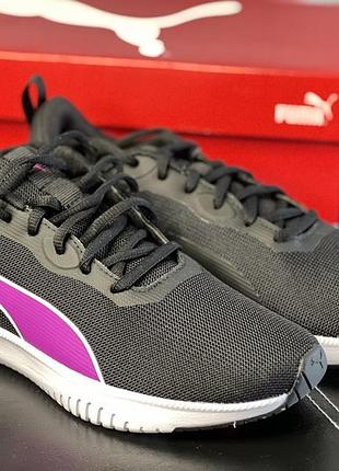 Puma flyer flex black  orchid