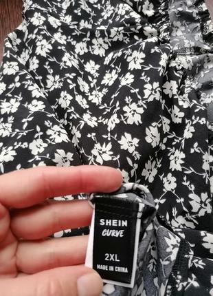 Блуза shein curve батал3 фото