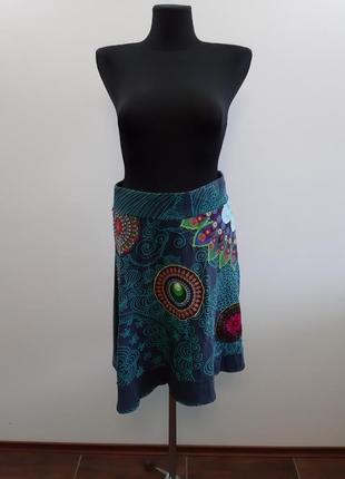 Desigual новая коттоновая юбка