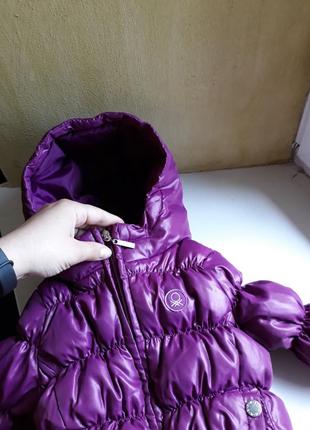 Пуховик benetton 2 5