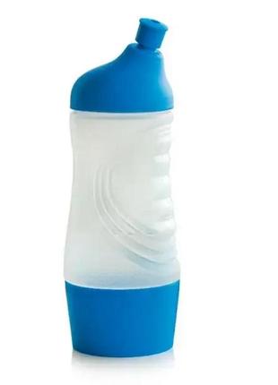 Пляшка спорт 415 мл tupperware в синьому кольорі