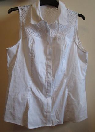 Розпродаж дуже красива біла блуза next мереживо розмір 16