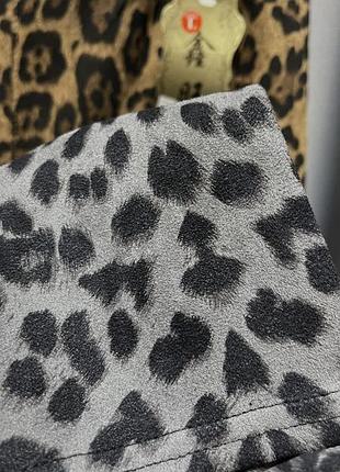 Лосины леопард
