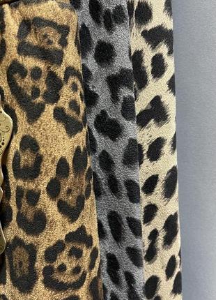 Лосины леопард