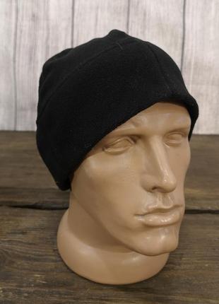 Шапка флисовая черная atmosphere