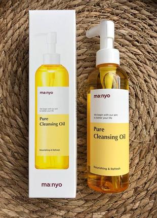 Олія гідрофільна універсальна manyo pure cleansing oil1 фото