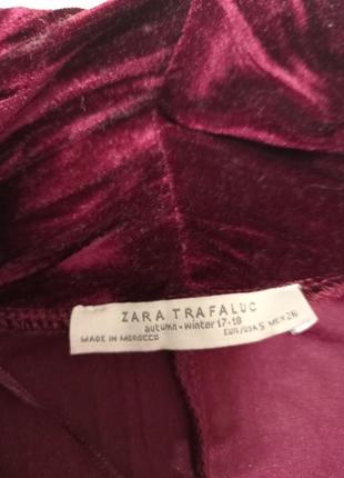 Платье бархатное zara5 фото