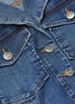 H&m джинсовий стрейчевий комбінезон3 фото