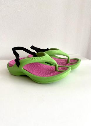 Детские босоножки / вьетнамки / шлепанцы кроксы crocs 🐊