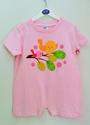 Новый песочник  на девочку, размер 12-24 мес