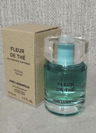 Karl lagerfeld fleur de the 50 мл тестер для жінок (оригінал)