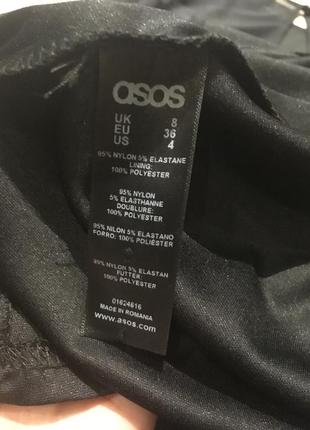 Нарядное чёрное платье для беременных asos8 фото