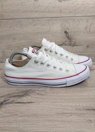 Кеды унисекс converse chuck taylor all star white 40р 25.5 см