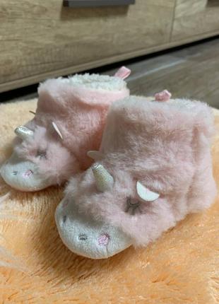 Теплые ботиночки единорог 🦄 3