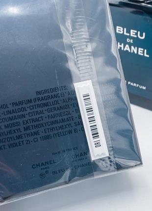 Bleu de chanel chanel eau de parfum 100 ml3 фото