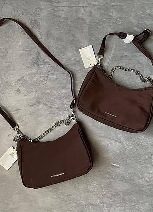 Сумка женская клатч коричневая