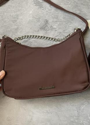 Сумка женская клатч коричневая