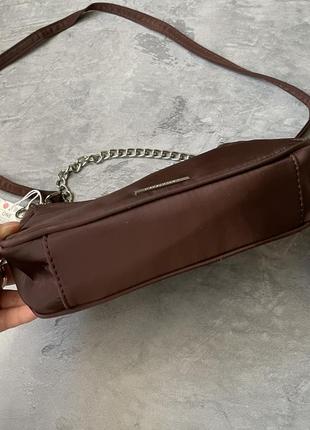 Сумка женская клатч коричневая