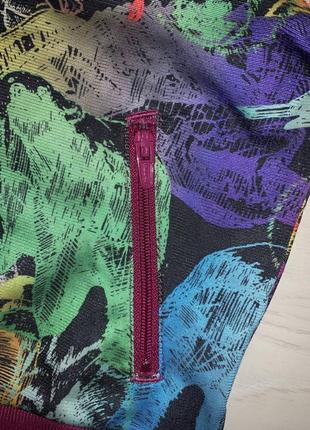 Кофта на замке олимпийка ветровка разноцветная adidas 74 см 6-9 м4 фото
