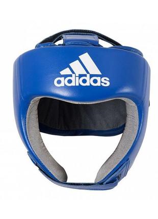 Шолом боксерський adidas aiba з ліцензією для боксу та єдиноборств професійний натуральна шкіра2 фото