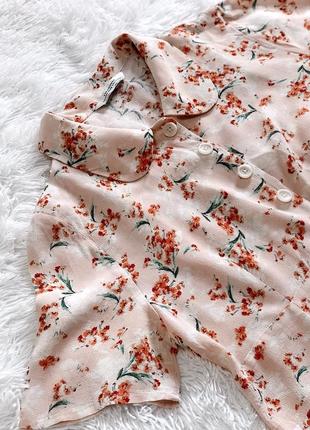 Трендовая рубашка с воротником zara состояние:идеальное3 фото